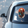 Eagle In Mountain Sunset Waterproof Vinyl Sticker Wildlife Adventure Art premium vinyl sticker product image 5