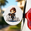 Petrol Girl Sticker 12 13 Cm Cute Fuel Nozzle Cartoon Design Waterproof Matte Vinyl Stixy Copy premium vinyl sticker image 311