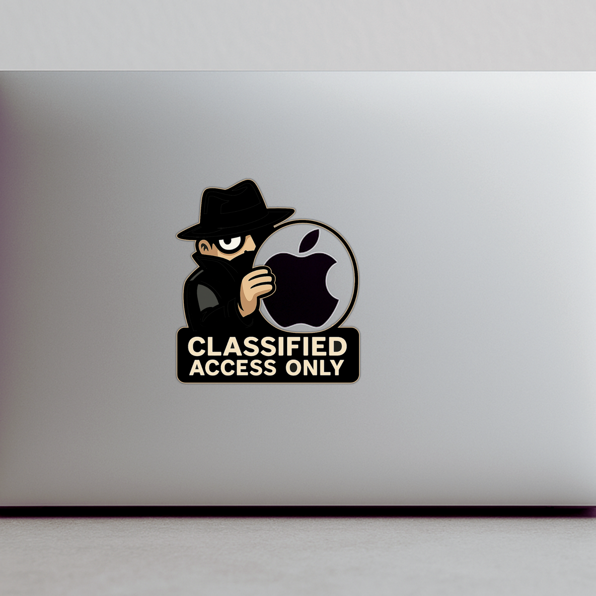 Classified Access Only Spy Sticker – Secret Agent Design | Water-Resistant Vinyl premium vinyl sticker product image 1