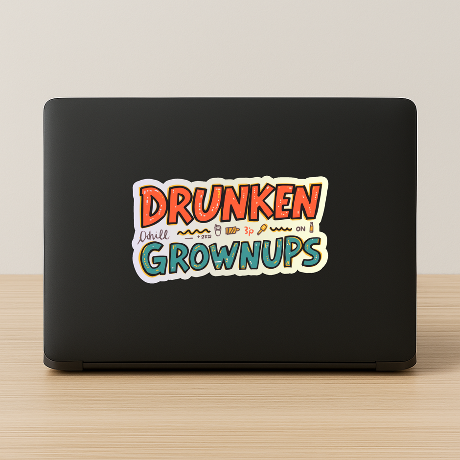 Respectfully Sticker Retro Attitude Collection Copy premium product image view 5
