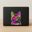 Tie Dye Gnomes Sticker Peace Love Happiness Series Copy premium product image view 3