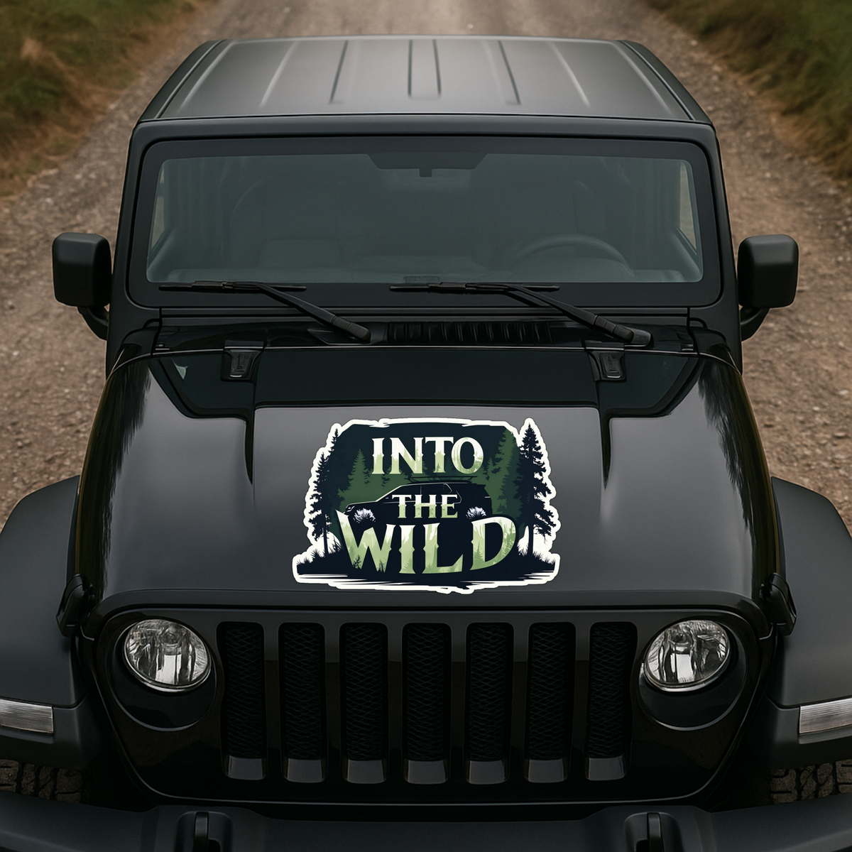 Live Young Live Free Sticker Adventure Sunset Jeep Cycle Decal Copy premium sticker product image 3