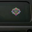 Colorful Evil Eye Mandala Sticker | Vibrant Protective Eye Waterproof Matte Vinyl Sticker – STIXY