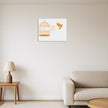 Free Bird Wall Frame Minimalist Open Cage Art With Flying Bird premium sticker image view 2