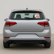 Artistic L Plate Sticker Bold Brushstroke Design For New Drivers Copy premium sticker image view 2