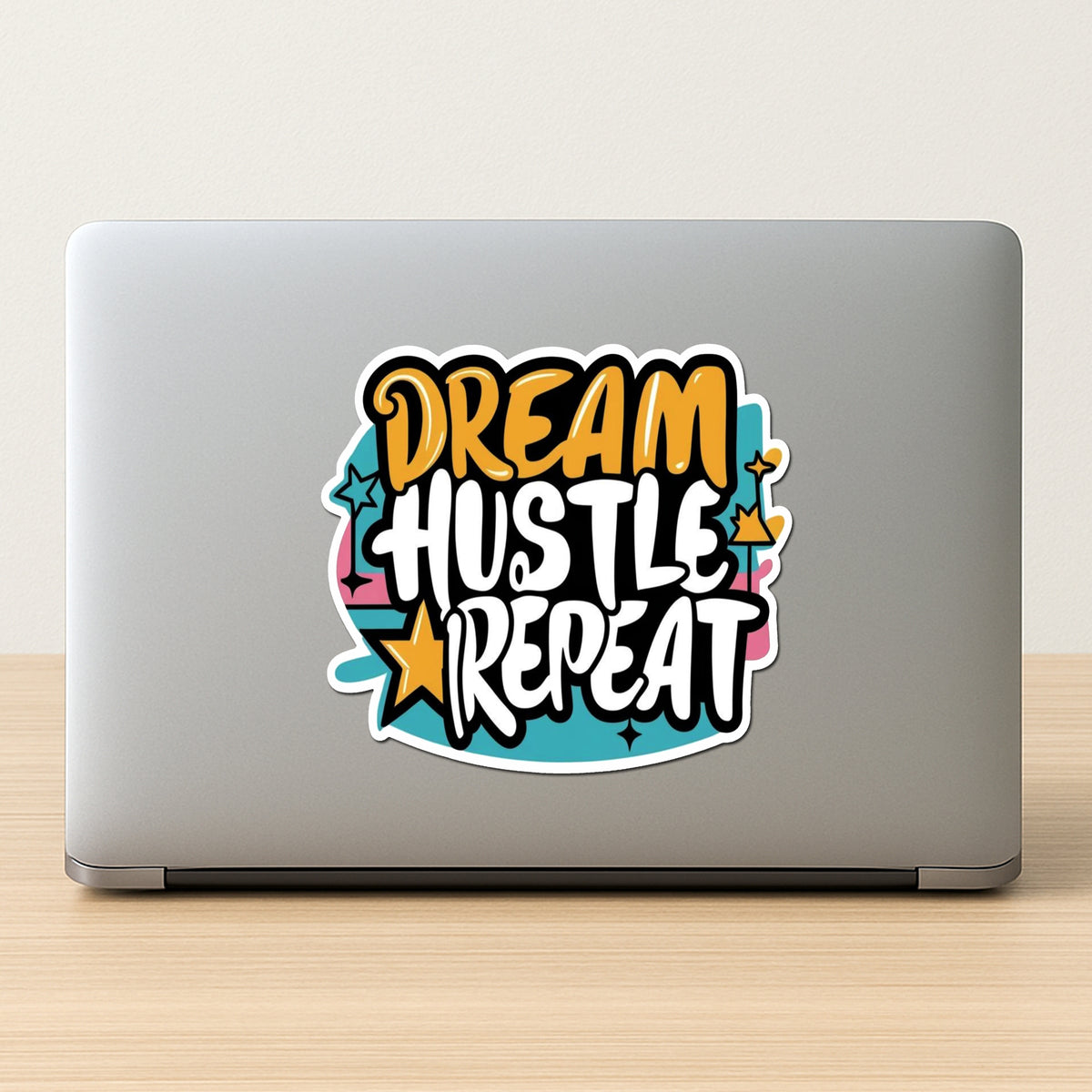 Dream Hustle Repeat Sticker premium product image 2