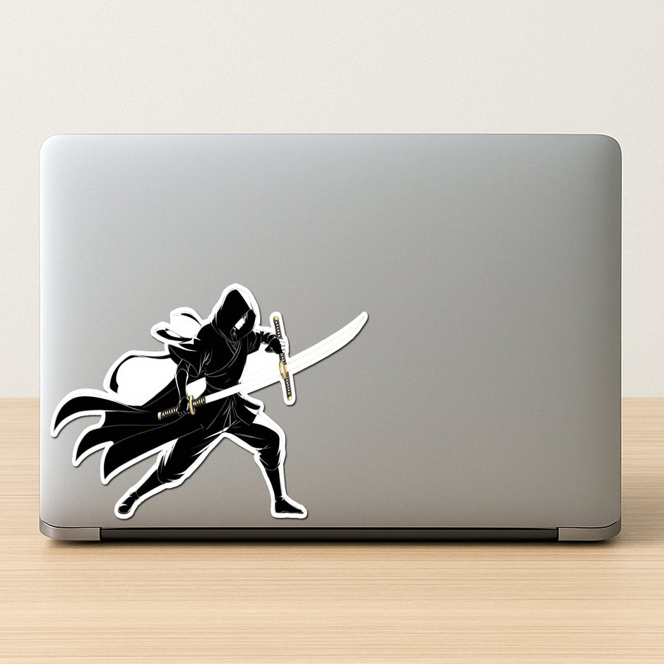 Shadow Ninja Warrior Sticker premium product image 2