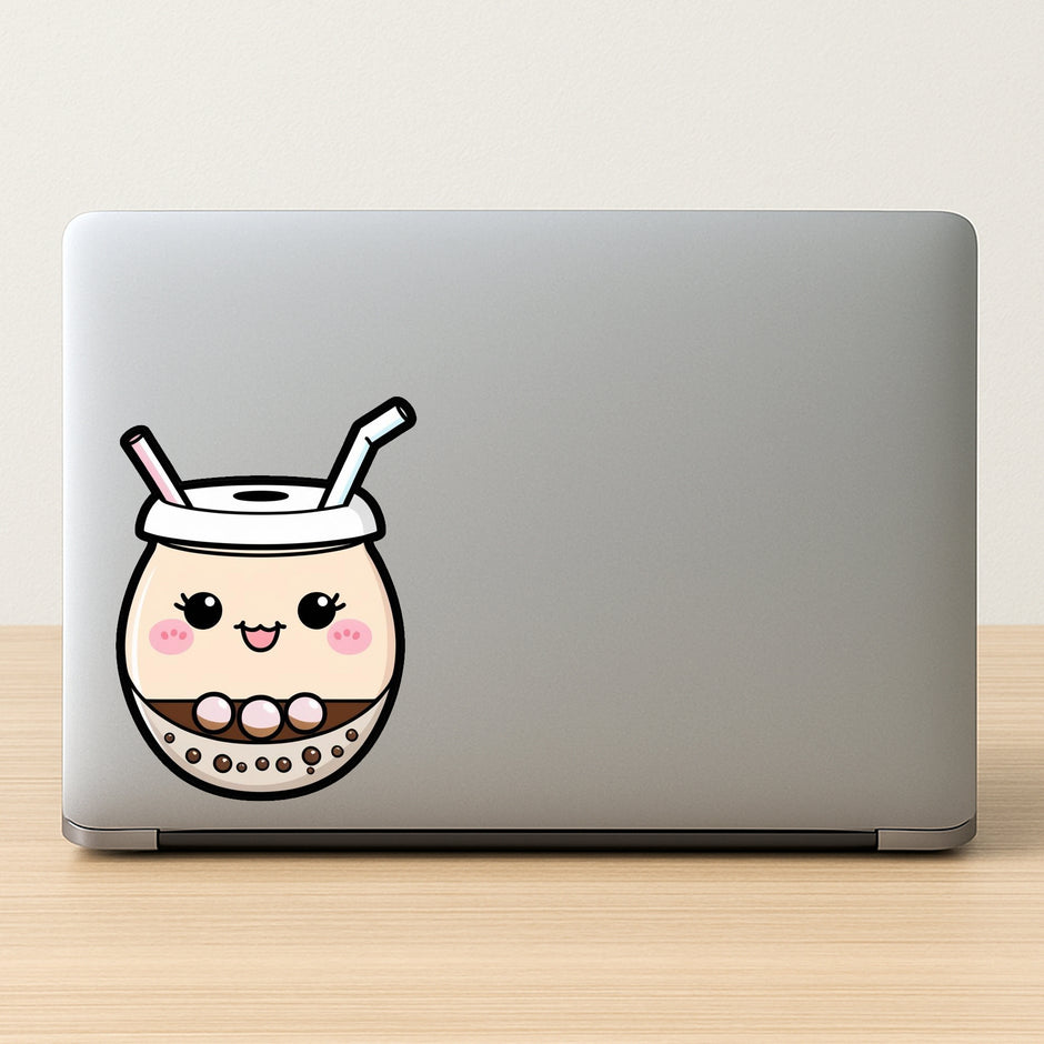 Kawaii Boba Tea Sticker premium product image 2