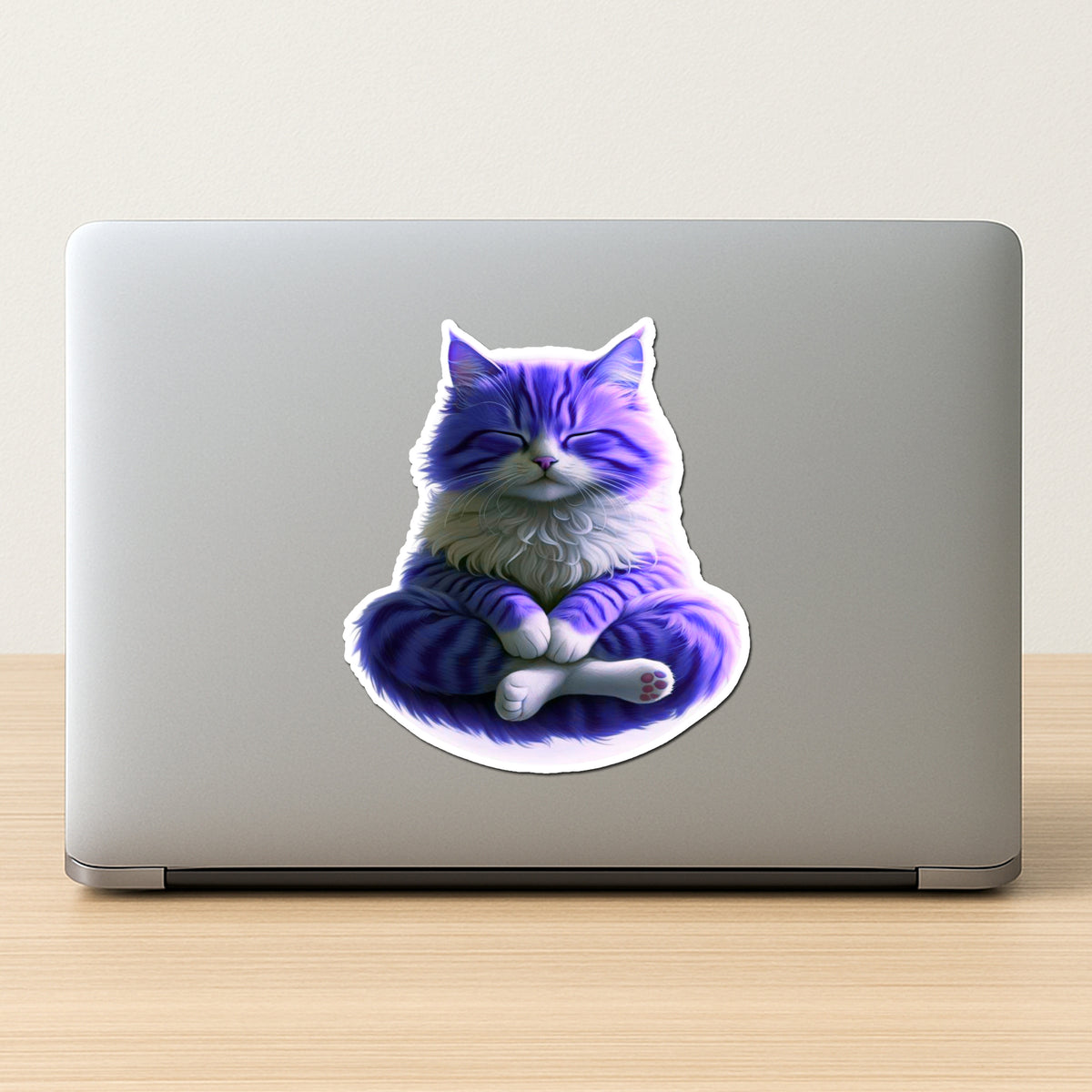 Zen Cat Sticker premium product image 2