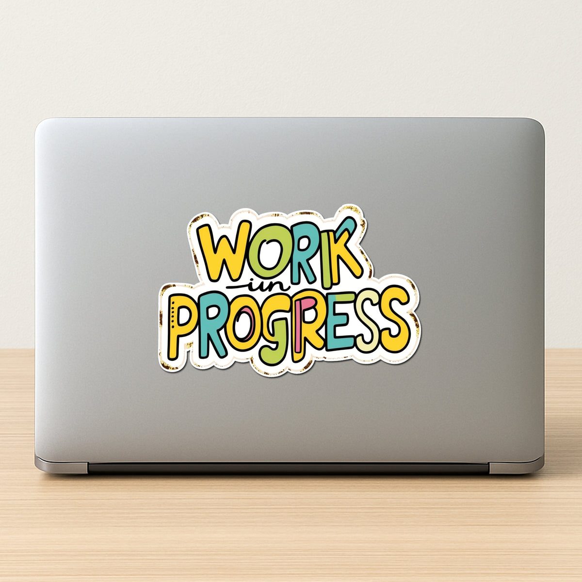 Work In Progress Sticker premium product image 2