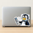 Too Hot To Chill Funny Penguin Sticker premium product image 2