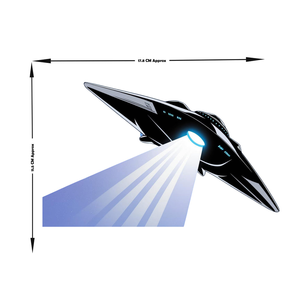 Ufo Abduction Beam Sticker premium product image 3