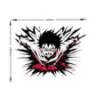 Fury Mode Activated Intense Anime Rage Vinyl Sticker premium product image 2