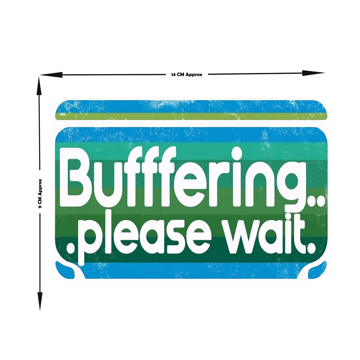 Buffering Please Wait Sticker premium product image 3