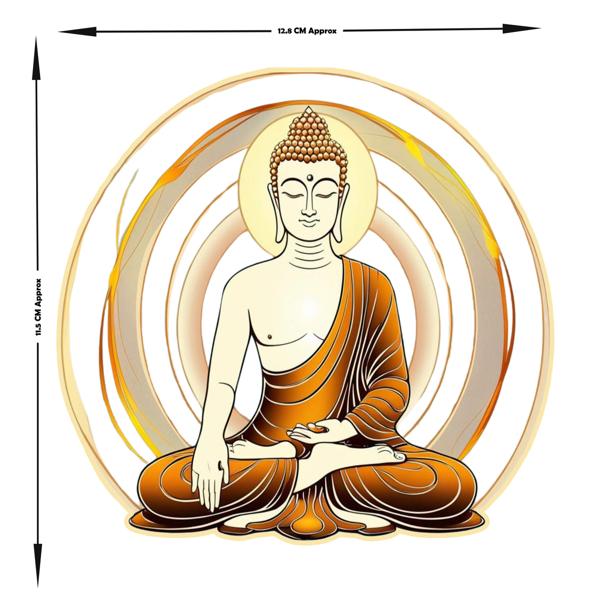 Buddha Enlightenment Sticker premium product image 3