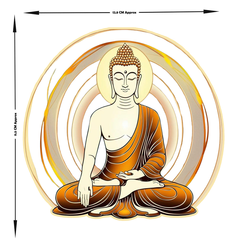 Buddha Enlightenment Sticker premium product image 3