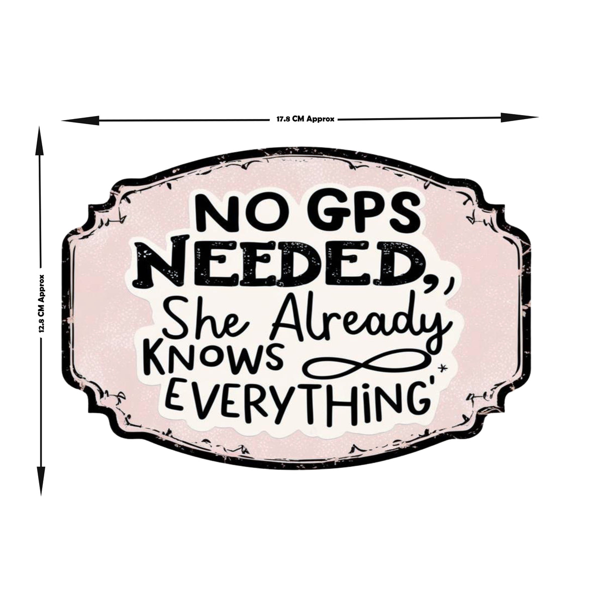 No Gps Needed She Already Knows Everything 1 premium product image 3
