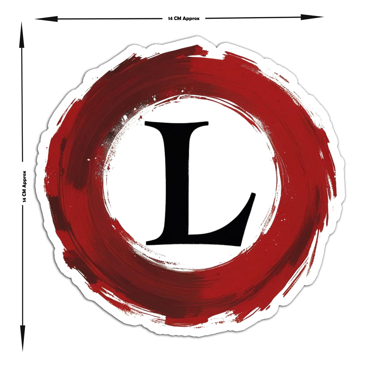 Premium Red L Learner Sticker Stylish Vinyl Decal For New Drivers Copy premium sticker image view 4