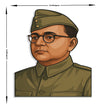Netaji Subhas Chandra Bose Vinyl Sticker Freedom Fighter Tribute Decal premium sticker image view 2