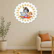 Bal Krishna With Cow Cute Lord Krishna Sticker premium product image 2