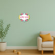 Radhe Radhe Spiritual Wall Sticker Decal premium product image 3