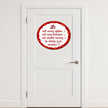 Sarve Bhavantu Sukhinah Sanskrit Shloka Sticker premium product image 3