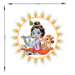 Bal Krishna With Cow Cute Lord Krishna Sticker premium product image 4