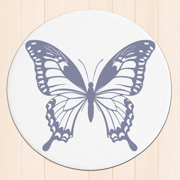 Butterfly Wall Frame – Reflective Symbol of Freedom & Transformation premium sticker image view 1