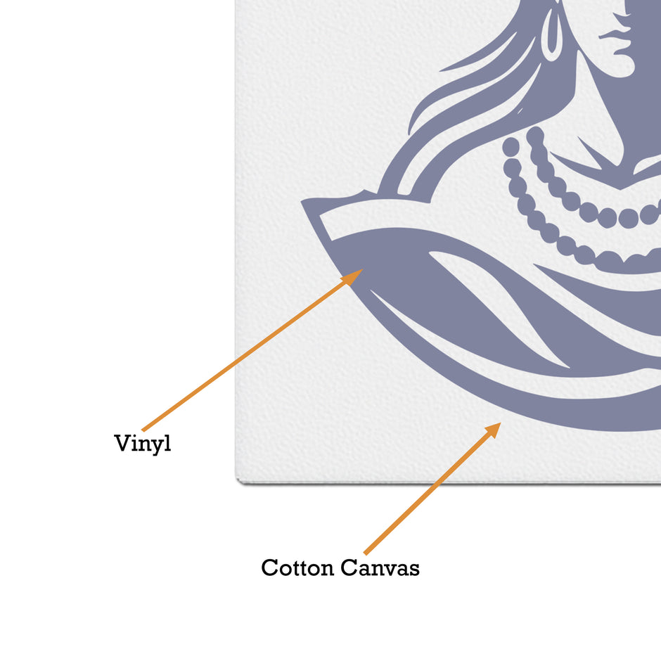 Mahadev Trishul Wall Frame Calm Shiva Energy In Reflective Vinyl premium sticker image view 4