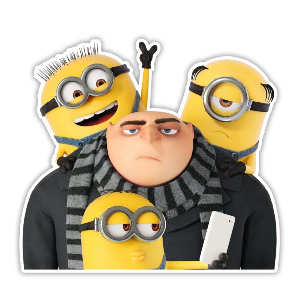 Primum Cute Minion Sticker: Adorable and Functional